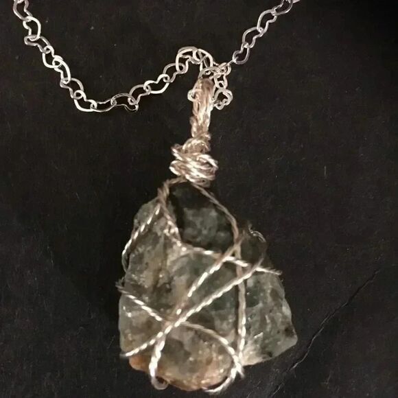 Gorgeous raw Mossagate gem  - Picture 2 of 5